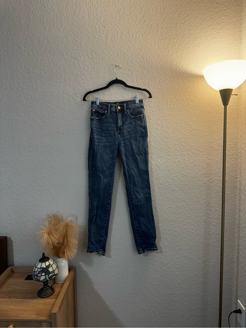 J.Crew Classic Vintage High Rise Skinny Jeans Size 25 Medium Wash